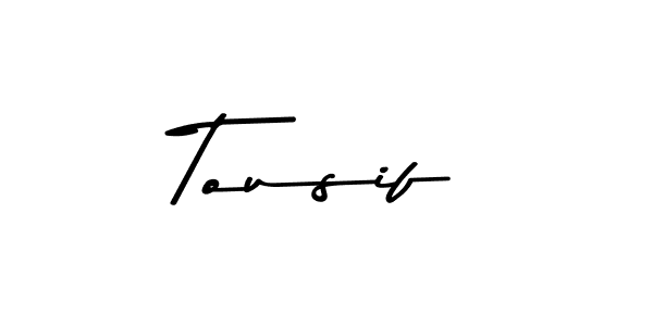 if you are searching for the best signature style for your name Tousif. so please give up your signature search. here we have designed multiple signature styles  using Asem Kandis PERSONAL USE. Tousif signature style 9 images and pictures png