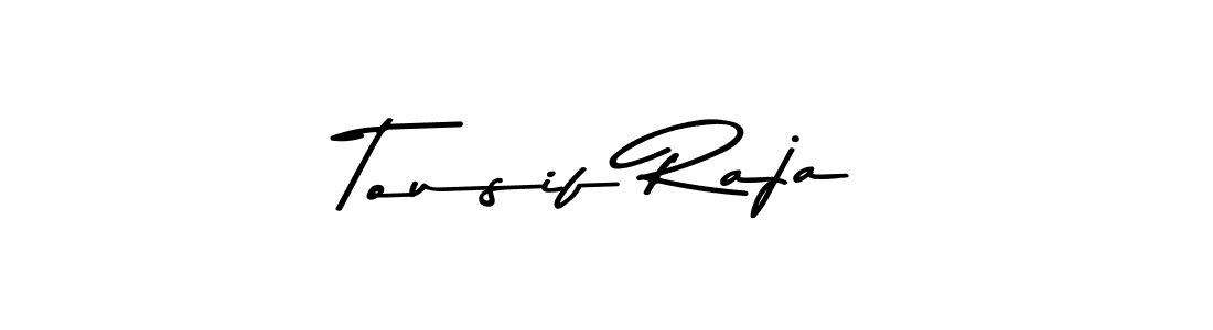 Similarly Asem Kandis PERSONAL USE is the best handwritten signature design. Signature creator online .You can use it as an online autograph creator for name Tousif Raja. Tousif Raja signature style 9 images and pictures png