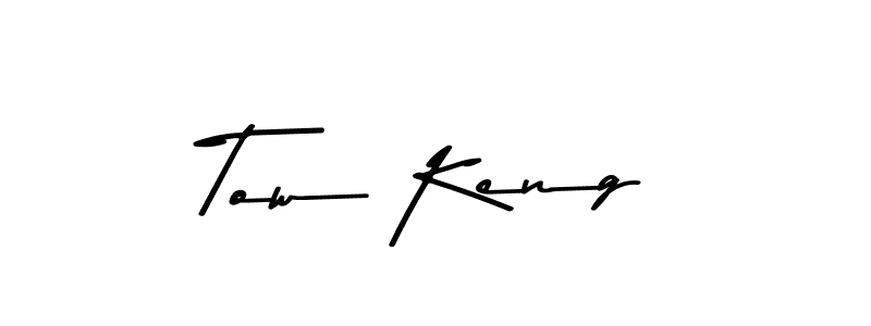 Design your own signature with our free online signature maker. With this signature software, you can create a handwritten (Asem Kandis PERSONAL USE) signature for name Tow Keng. Tow Keng signature style 9 images and pictures png
