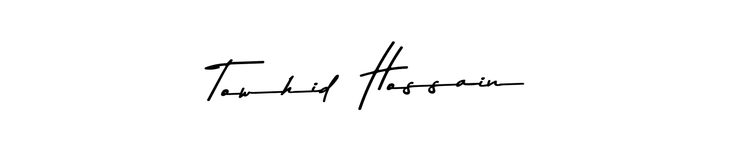 Make a short Towhid  Hossain signature style. Manage your documents anywhere anytime using Asem Kandis PERSONAL USE. Create and add eSignatures, submit forms, share and send files easily. Towhid  Hossain signature style 9 images and pictures png