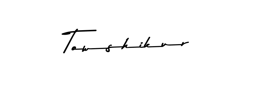 Make a beautiful signature design for name Towshikur. Use this online signature maker to create a handwritten signature for free. Towshikur signature style 9 images and pictures png