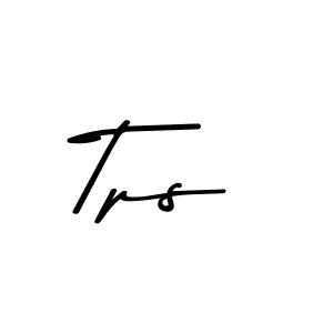 Use a signature maker to create a handwritten signature online. With this signature software, you can design (Asem Kandis PERSONAL USE) your own signature for name Tps. Tps signature style 9 images and pictures png