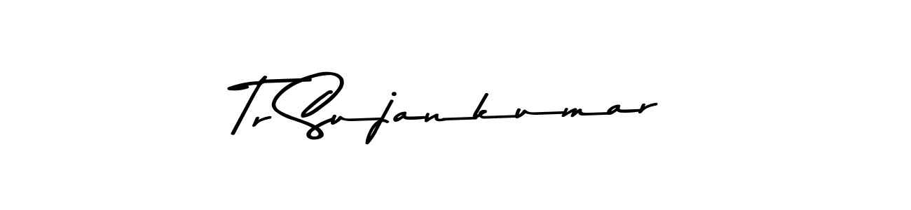 Make a beautiful signature design for name Tr Sujankumar. Use this online signature maker to create a handwritten signature for free. Tr Sujankumar signature style 9 images and pictures png