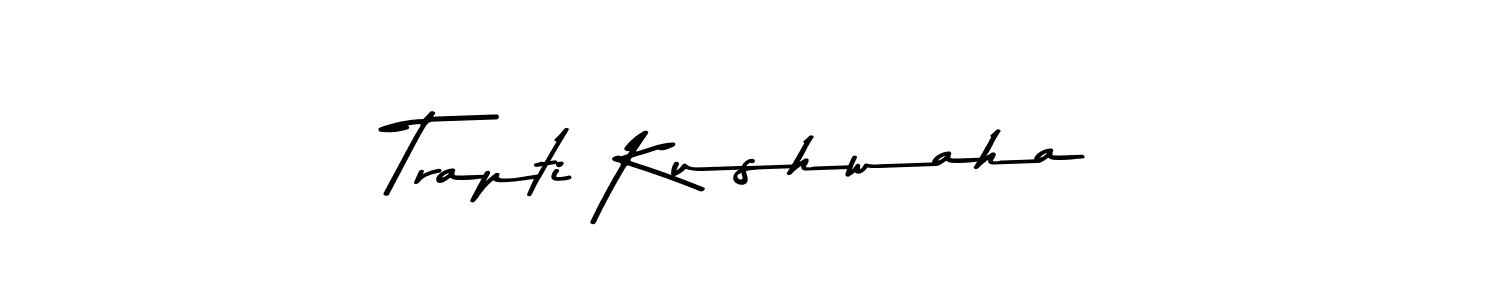 It looks lik you need a new signature style for name Trapti Kushwaha. Design unique handwritten (Asem Kandis PERSONAL USE) signature with our free signature maker in just a few clicks. Trapti Kushwaha signature style 9 images and pictures png