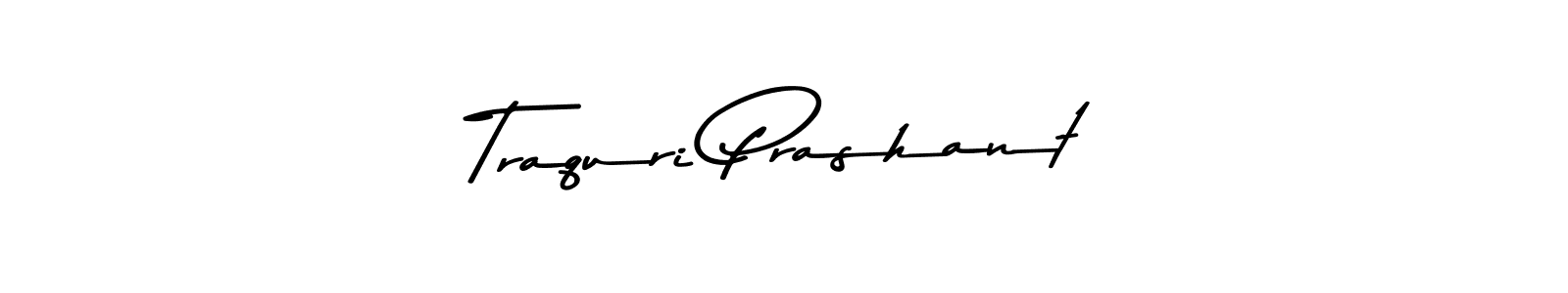 Asem Kandis PERSONAL USE is a professional signature style that is perfect for those who want to add a touch of class to their signature. It is also a great choice for those who want to make their signature more unique. Get Traquri Prashant name to fancy signature for free. Traquri Prashant signature style 9 images and pictures png