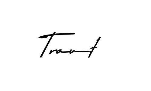 The best way (Asem Kandis PERSONAL USE) to make a short signature is to pick only two or three words in your name. The name Traut include a total of six letters. For converting this name. Traut signature style 9 images and pictures png