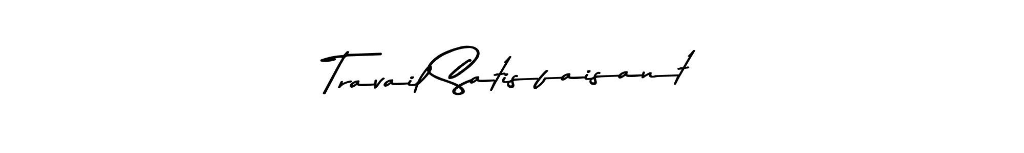 How to Draw Travail Satisfaisant signature style? Asem Kandis PERSONAL USE is a latest design signature styles for name Travail Satisfaisant. Travail Satisfaisant signature style 9 images and pictures png