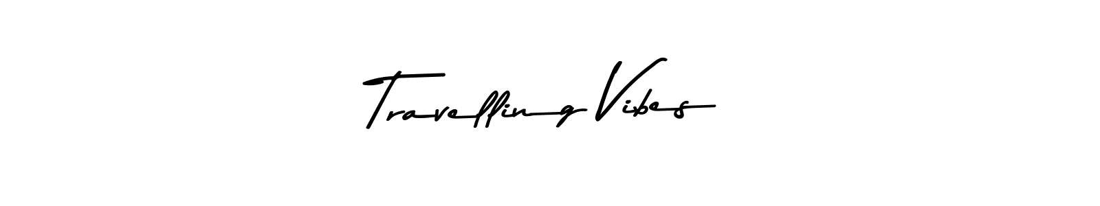 Design your own signature with our free online signature maker. With this signature software, you can create a handwritten (Asem Kandis PERSONAL USE) signature for name Travelling Vibes. Travelling Vibes signature style 9 images and pictures png
