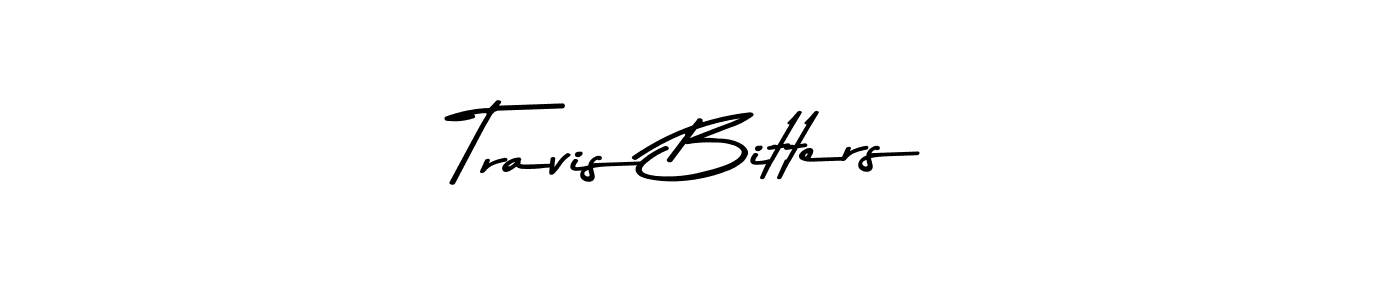How to make Travis Bitters signature? Asem Kandis PERSONAL USE is a professional autograph style. Create handwritten signature for Travis Bitters name. Travis Bitters signature style 9 images and pictures png