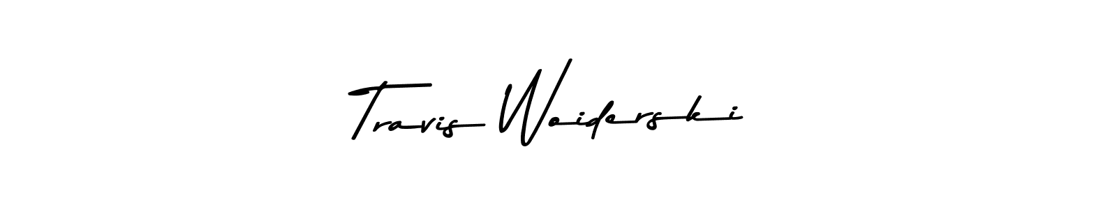 How to make Travis Woiderski signature? Asem Kandis PERSONAL USE is a professional autograph style. Create handwritten signature for Travis Woiderski name. Travis Woiderski signature style 9 images and pictures png