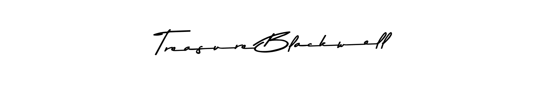 Treasure Blackwell stylish signature style. Best Handwritten Sign (Asem Kandis PERSONAL USE) for my name. Handwritten Signature Collection Ideas for my name Treasure Blackwell. Treasure Blackwell signature style 9 images and pictures png