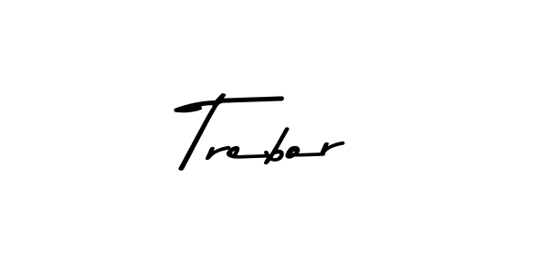 Use a signature maker to create a handwritten signature online. With this signature software, you can design (Asem Kandis PERSONAL USE) your own signature for name Trebor. Trebor signature style 9 images and pictures png
