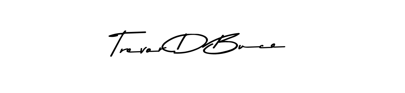 This is the best signature style for the Trevor D Buce name. Also you like these signature font (Asem Kandis PERSONAL USE). Mix name signature. Trevor D Buce signature style 9 images and pictures png