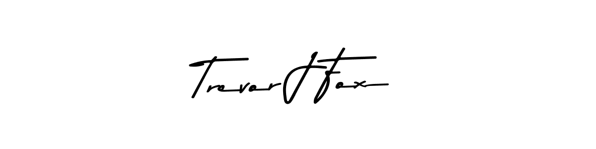 Similarly Asem Kandis PERSONAL USE is the best handwritten signature design. Signature creator online .You can use it as an online autograph creator for name Trevor J Fox. Trevor J Fox signature style 9 images and pictures png