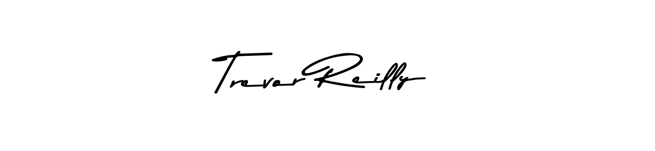 This is the best signature style for the Trevor Reilly name. Also you like these signature font (Asem Kandis PERSONAL USE). Mix name signature. Trevor Reilly signature style 9 images and pictures png