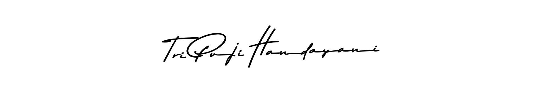 How to make Tri Puji Handayani signature? Asem Kandis PERSONAL USE is a professional autograph style. Create handwritten signature for Tri Puji Handayani name. Tri Puji Handayani signature style 9 images and pictures png