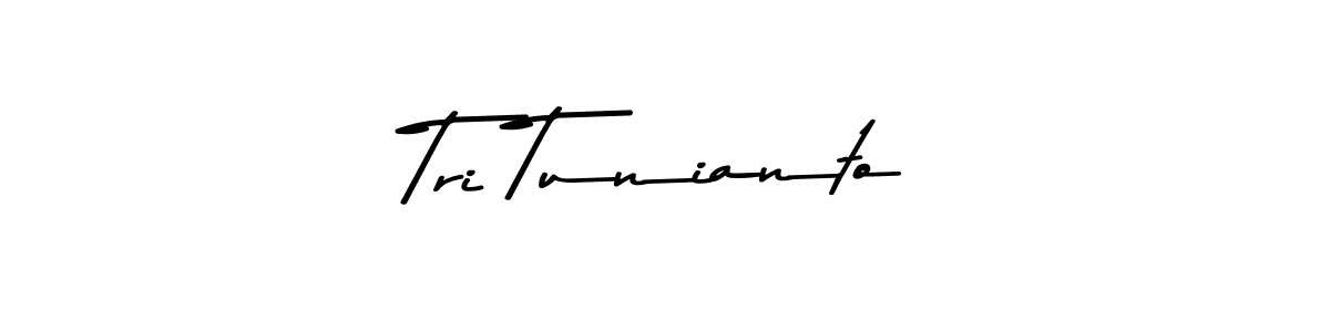 Tri Tunianto stylish signature style. Best Handwritten Sign (Asem Kandis PERSONAL USE) for my name. Handwritten Signature Collection Ideas for my name Tri Tunianto. Tri Tunianto signature style 9 images and pictures png