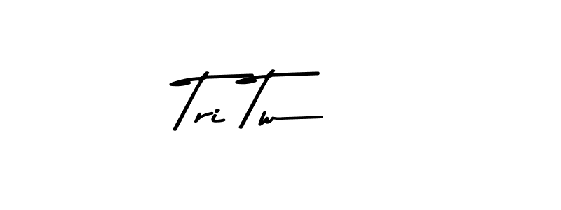 Asem Kandis PERSONAL USE is a professional signature style that is perfect for those who want to add a touch of class to their signature. It is also a great choice for those who want to make their signature more unique. Get Tri Tw   name to fancy signature for free. Tri Tw   signature style 9 images and pictures png