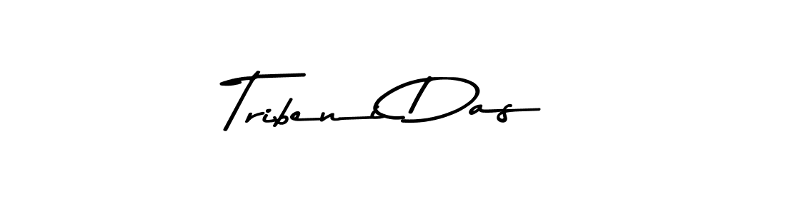 How to make Tribeni Das signature? Asem Kandis PERSONAL USE is a professional autograph style. Create handwritten signature for Tribeni Das name. Tribeni Das signature style 9 images and pictures png