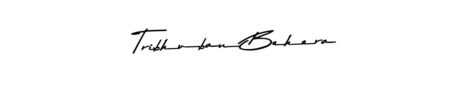 Make a short Tribhuban Behera signature style. Manage your documents anywhere anytime using Asem Kandis PERSONAL USE. Create and add eSignatures, submit forms, share and send files easily. Tribhuban Behera signature style 9 images and pictures png