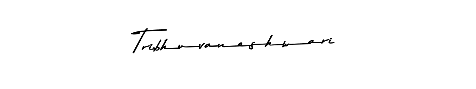 Make a beautiful signature design for name Tribhuvaneshwari. With this signature (Asem Kandis PERSONAL USE) style, you can create a handwritten signature for free. Tribhuvaneshwari signature style 9 images and pictures png