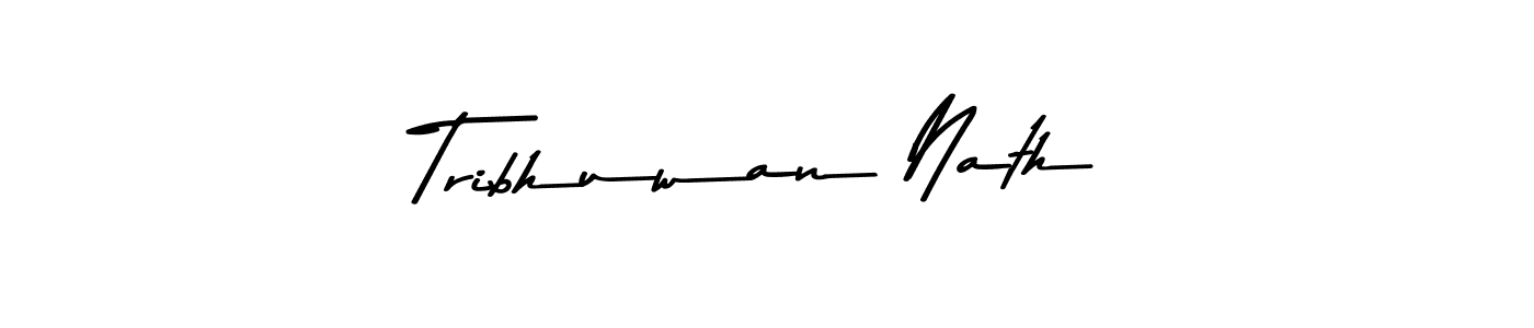 How to make Tribhuwan Nath signature? Asem Kandis PERSONAL USE is a professional autograph style. Create handwritten signature for Tribhuwan Nath name. Tribhuwan Nath signature style 9 images and pictures png