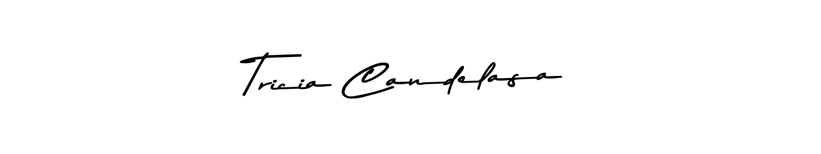 Make a beautiful signature design for name Tricia Candelasa. Use this online signature maker to create a handwritten signature for free. Tricia Candelasa signature style 9 images and pictures png
