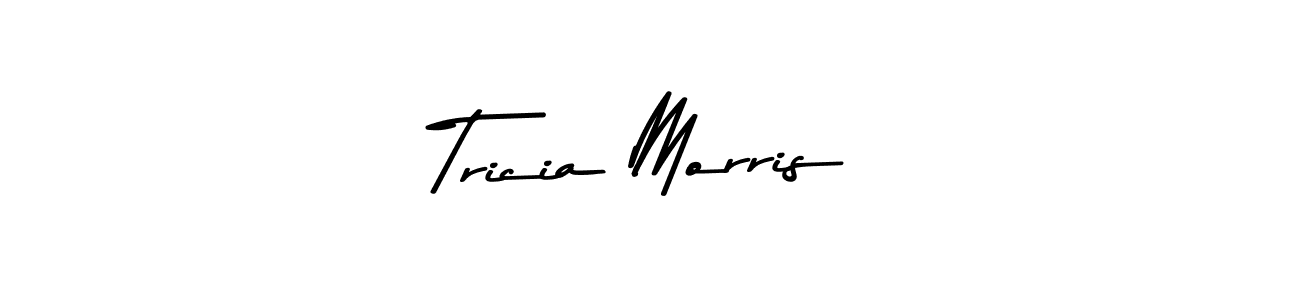 Also You can easily find your signature by using the search form. We will create Tricia Morris name handwritten signature images for you free of cost using Asem Kandis PERSONAL USE sign style. Tricia Morris signature style 9 images and pictures png