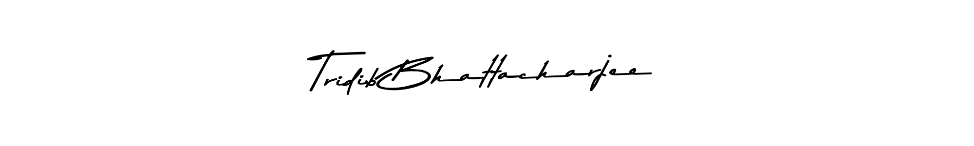 Tridib Bhattacharjee stylish signature style. Best Handwritten Sign (Asem Kandis PERSONAL USE) for my name. Handwritten Signature Collection Ideas for my name Tridib Bhattacharjee. Tridib Bhattacharjee signature style 9 images and pictures png