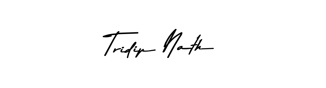 Similarly Asem Kandis PERSONAL USE is the best handwritten signature design. Signature creator online .You can use it as an online autograph creator for name Tridip Nath. Tridip Nath signature style 9 images and pictures png