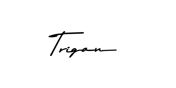 Similarly Asem Kandis PERSONAL USE is the best handwritten signature design. Signature creator online .You can use it as an online autograph creator for name Trigan. Trigan signature style 9 images and pictures png