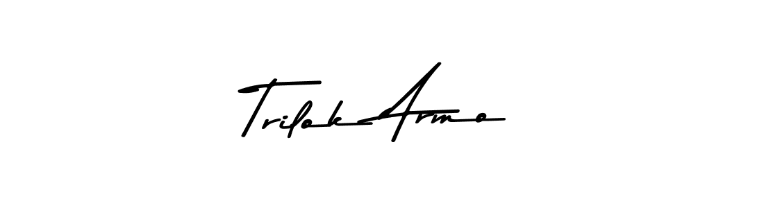 Best and Professional Signature Style for Trilok Armo. Asem Kandis PERSONAL USE Best Signature Style Collection. Trilok Armo signature style 9 images and pictures png