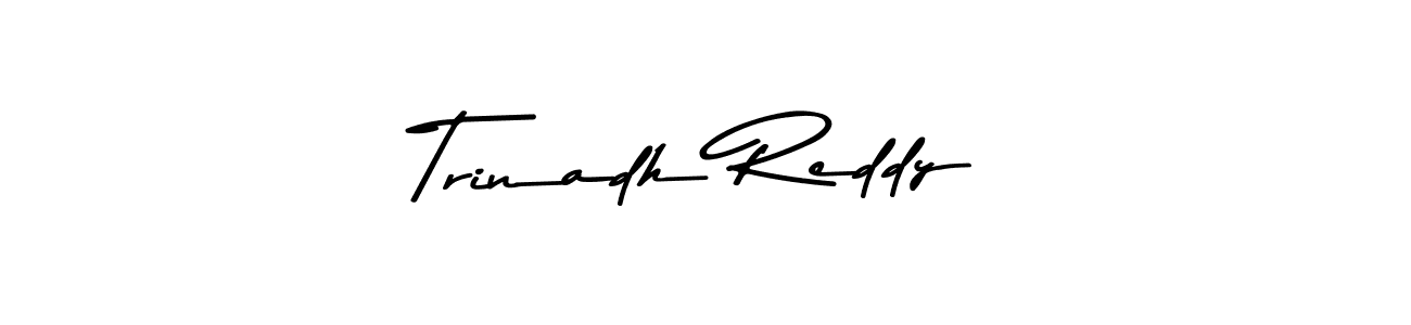 Similarly Asem Kandis PERSONAL USE is the best handwritten signature design. Signature creator online .You can use it as an online autograph creator for name Trinadh Reddy. Trinadh Reddy signature style 9 images and pictures png