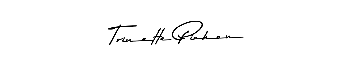 How to make Trinette Pichon signature? Asem Kandis PERSONAL USE is a professional autograph style. Create handwritten signature for Trinette Pichon name. Trinette Pichon signature style 9 images and pictures png