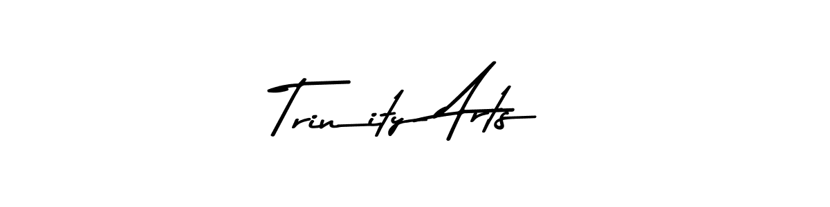 Make a beautiful signature design for name Trinity Arts. With this signature (Asem Kandis PERSONAL USE) style, you can create a handwritten signature for free. Trinity Arts signature style 9 images and pictures png