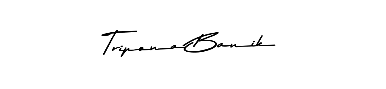 if you are searching for the best signature style for your name Tripona Banik. so please give up your signature search. here we have designed multiple signature styles  using Asem Kandis PERSONAL USE. Tripona Banik signature style 9 images and pictures png