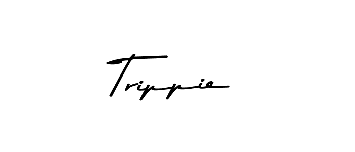 Trippie stylish signature style. Best Handwritten Sign (Asem Kandis PERSONAL USE) for my name. Handwritten Signature Collection Ideas for my name Trippie. Trippie signature style 9 images and pictures png