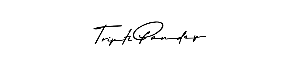 Tripti Pandey stylish signature style. Best Handwritten Sign (Asem Kandis PERSONAL USE) for my name. Handwritten Signature Collection Ideas for my name Tripti Pandey. Tripti Pandey signature style 9 images and pictures png