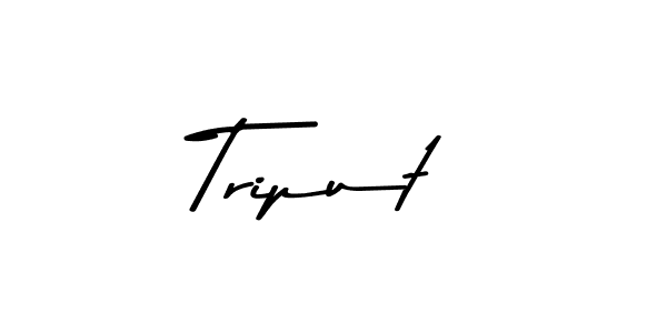 Triput stylish signature style. Best Handwritten Sign (Asem Kandis PERSONAL USE) for my name. Handwritten Signature Collection Ideas for my name Triput. Triput signature style 9 images and pictures png