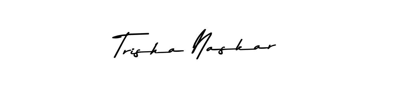 How to make Trisha Naskar signature? Asem Kandis PERSONAL USE is a professional autograph style. Create handwritten signature for Trisha Naskar name. Trisha Naskar signature style 9 images and pictures png