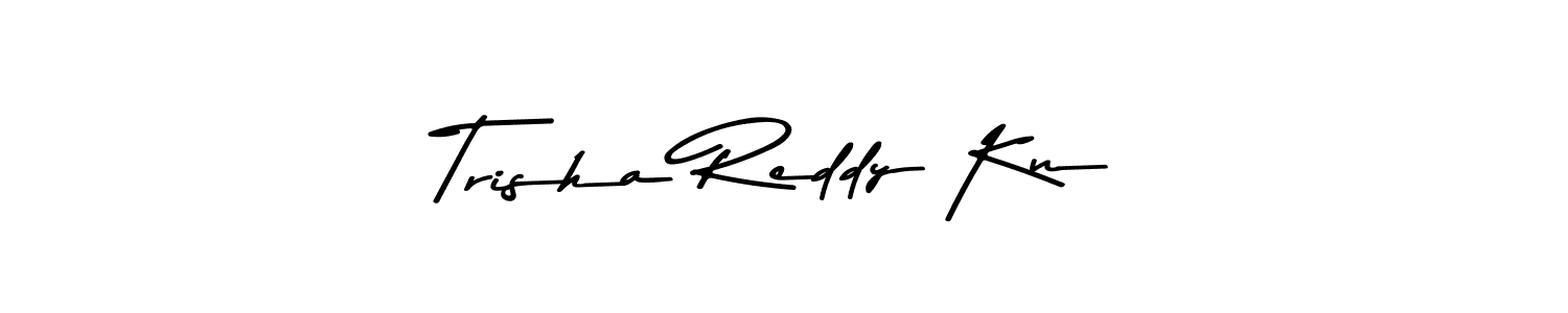 Here are the top 10 professional signature styles for the name Trisha Reddy Kn. These are the best autograph styles you can use for your name. Trisha Reddy Kn signature style 9 images and pictures png