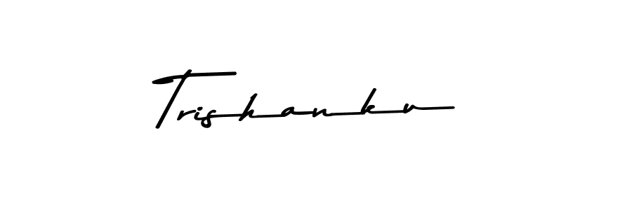 How to Draw Trishanku signature style? Asem Kandis PERSONAL USE is a latest design signature styles for name Trishanku. Trishanku signature style 9 images and pictures png