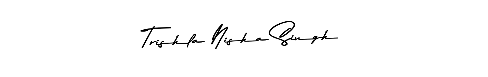 Here are the top 10 professional signature styles for the name Trishla Nisha Singh. These are the best autograph styles you can use for your name. Trishla Nisha Singh signature style 9 images and pictures png