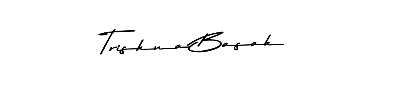 Similarly Asem Kandis PERSONAL USE is the best handwritten signature design. Signature creator online .You can use it as an online autograph creator for name Trishna Basak. Trishna Basak signature style 9 images and pictures png