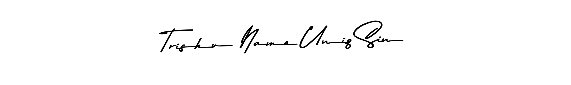 You should practise on your own different ways (Asem Kandis PERSONAL USE) to write your name (Trishu Name Uniq Sin) in signature. don't let someone else do it for you. Trishu Name Uniq Sin signature style 9 images and pictures png