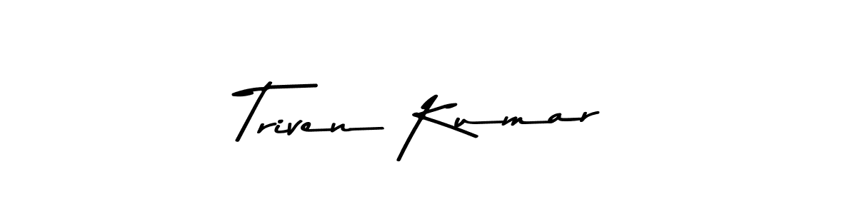 Make a short Triven Kumar signature style. Manage your documents anywhere anytime using Asem Kandis PERSONAL USE. Create and add eSignatures, submit forms, share and send files easily. Triven Kumar signature style 9 images and pictures png