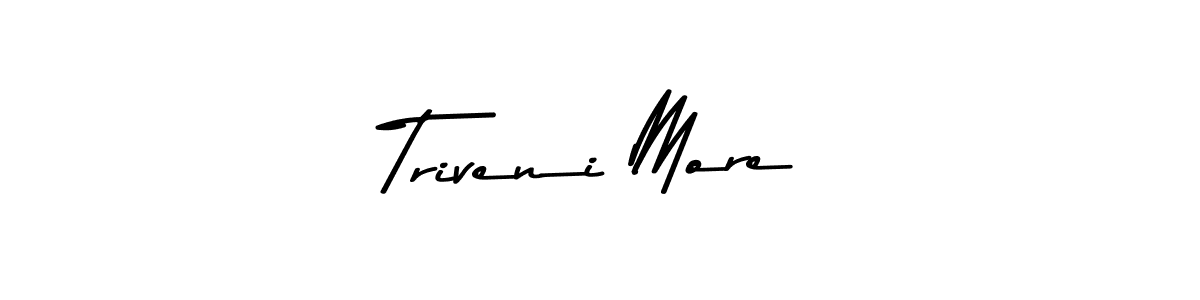 How to Draw Triveni More signature style? Asem Kandis PERSONAL USE is a latest design signature styles for name Triveni More. Triveni More signature style 9 images and pictures png