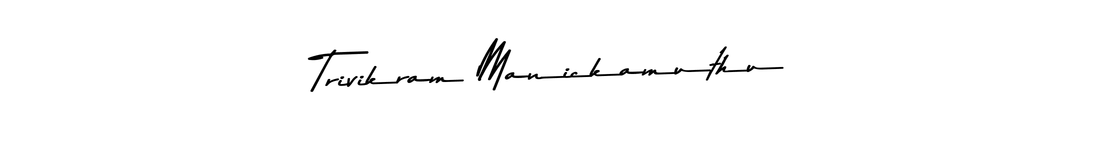 You can use this online signature creator to create a handwritten signature for the name Trivikram Manickamuthu. This is the best online autograph maker. Trivikram Manickamuthu signature style 9 images and pictures png