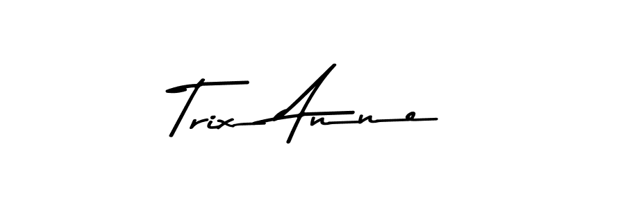 Also we have Trix Anne name is the best signature style. Create professional handwritten signature collection using Asem Kandis PERSONAL USE autograph style. Trix Anne signature style 9 images and pictures png