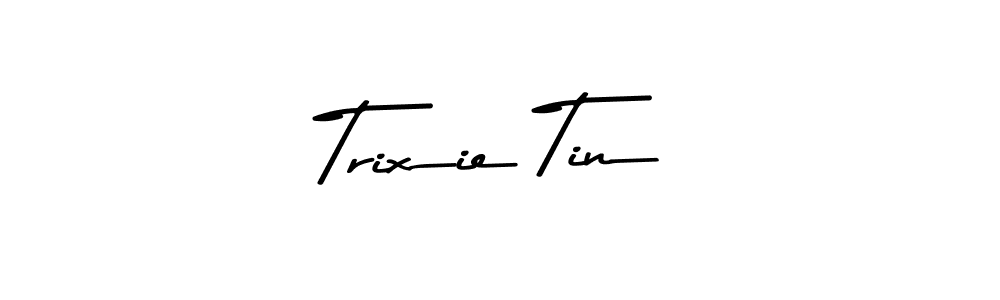 Also You can easily find your signature by using the search form. We will create Trixie Tin name handwritten signature images for you free of cost using Asem Kandis PERSONAL USE sign style. Trixie Tin signature style 9 images and pictures png